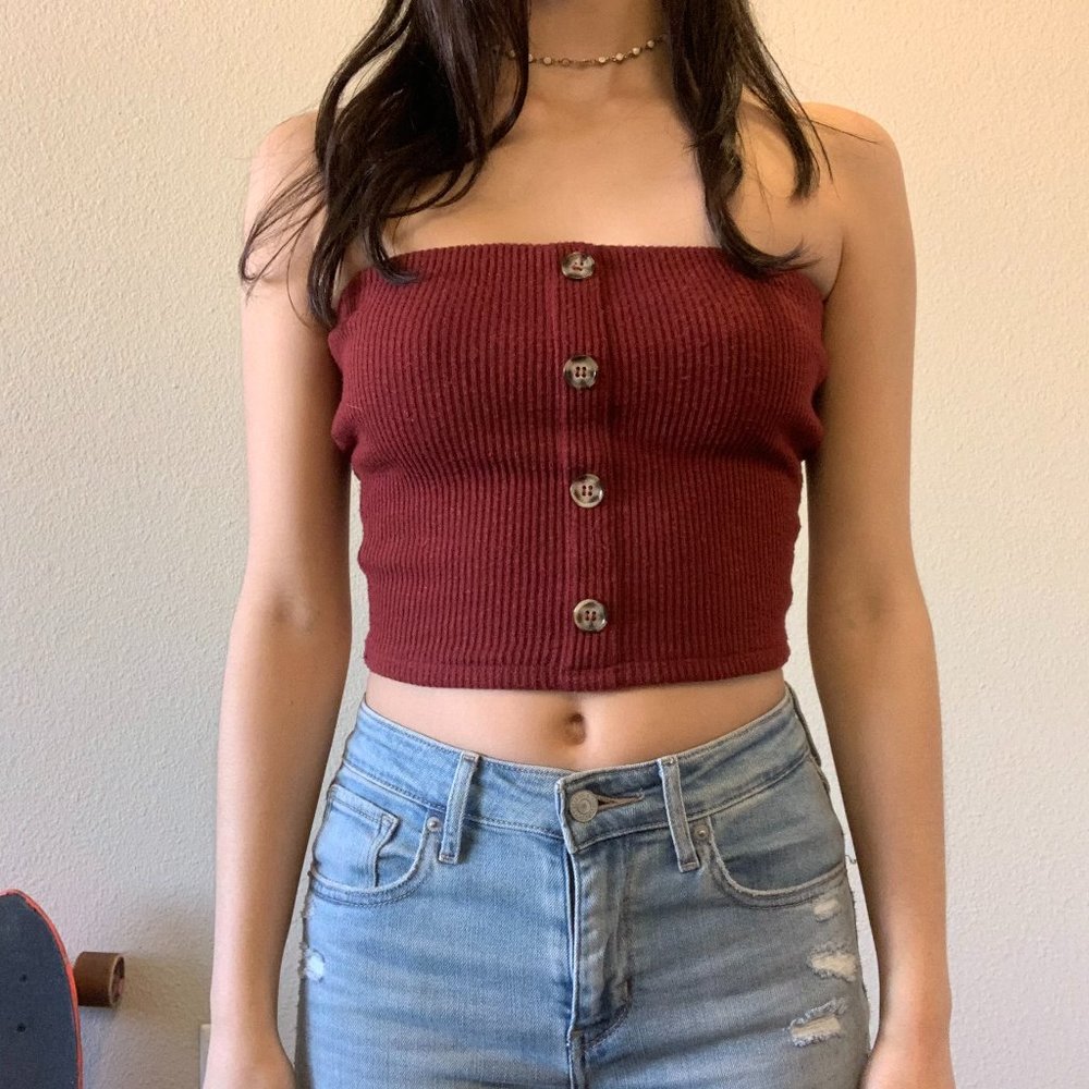 Tilly's Sky and Sparrow Tube Top
